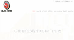 Desktop Screenshot of jclarkepainting.com